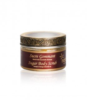 Suikerschrobben - Honing - Orange Essential Oil - 250g