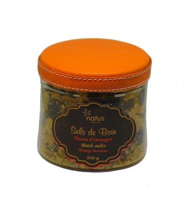 Sels de bain, Rose, Fleur d’oranger, Thé vert, Ambre musc - 200g